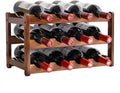 3-layer Bamboo Wine Storage Rack (12 bottles) V178-43802