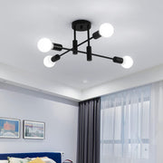 Mid Century Chandelier Modern, 4-Light V178-44801