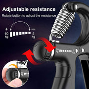 5 Pack Adjustable Resistance Hand Gripper Exerciser Workout Kit V178-58564