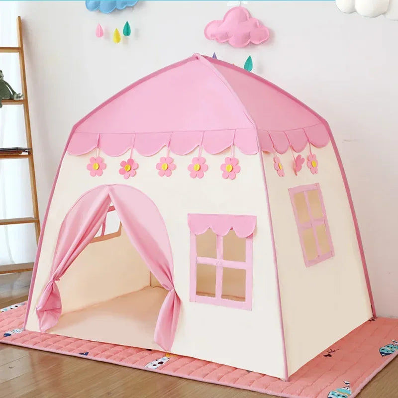 130cm Pink Princess Castle Tent for Kids V178-62180