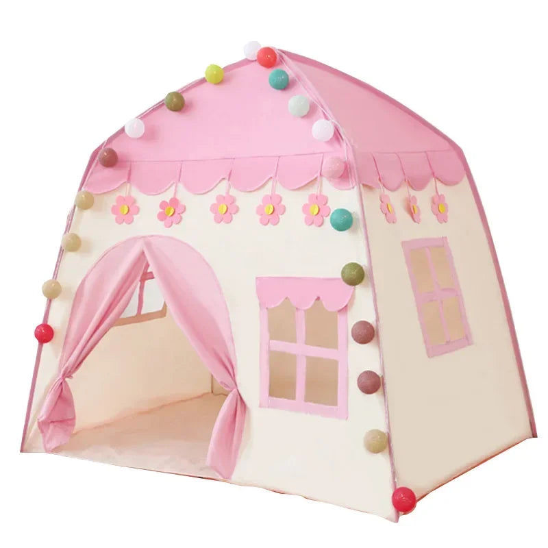 130cm Pink Princess Castle Tent for Kids V178-62180