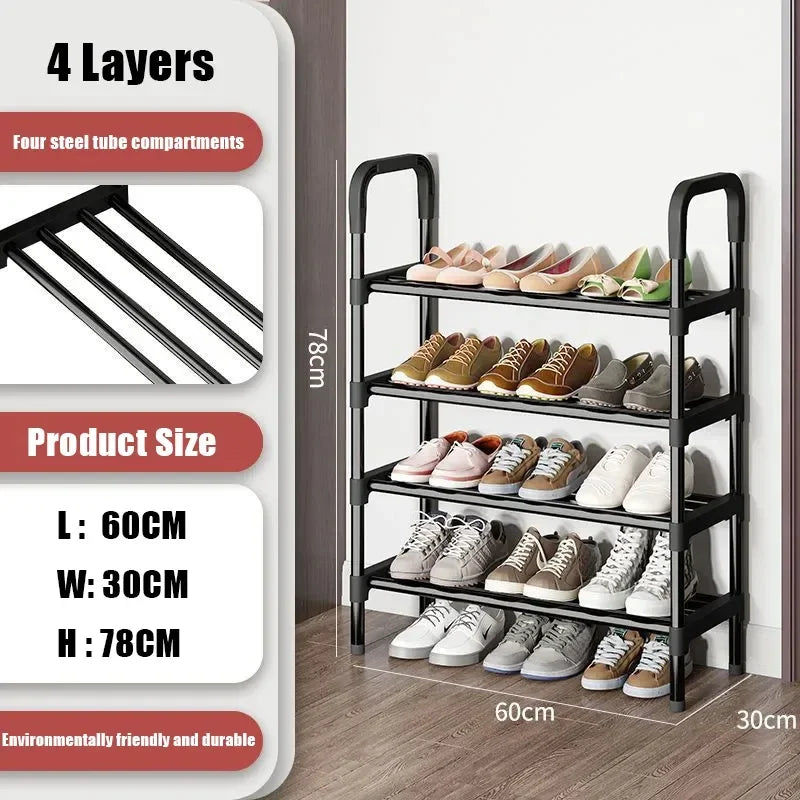 4-Layer Multi-Function Shoe Rack Space Saver V178-62188