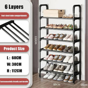 6-Layer Multi-Function Shoe Rack Space Saver V178-62190