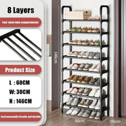 8-Layer Multi-Function Shoe Rack Space Saver V178-62192