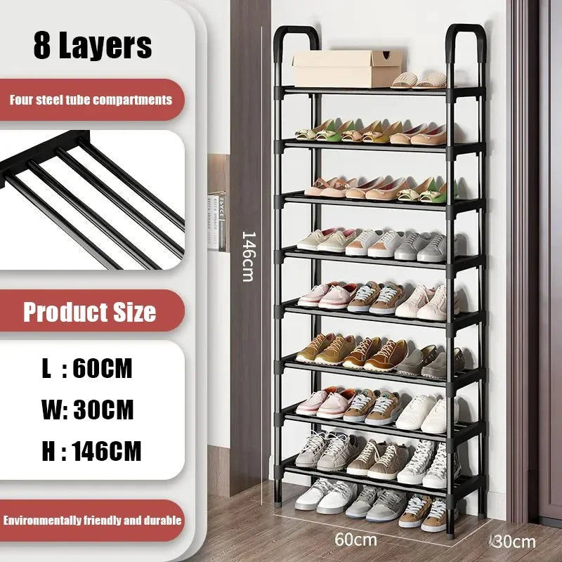 8-Layer Multi-Function Shoe Rack Space Saver V178-62192