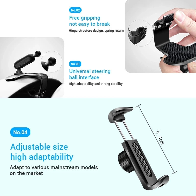 Ford Car Phone Holder for Focus Fiesta Mustang V178-62193