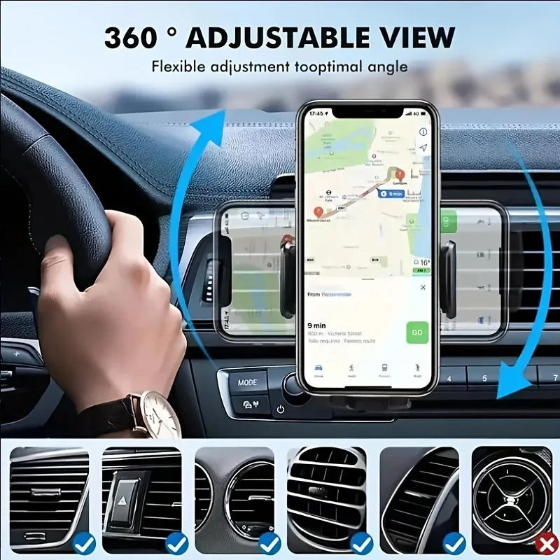 Car Phone Holder Air Vent Clip GPS Stand V178-62194