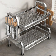 Compact Rust-Proof Dish Drying Rack Set V178-62198