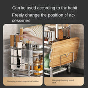 Compact Rust-Proof Dish Drying Rack Set V178-62198