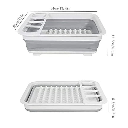 Foldable Kitchen Dish Rack Storage Tray V178-62205