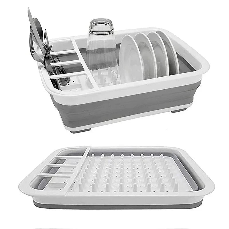 Foldable Kitchen Dish Rack Storage Tray V178-62205