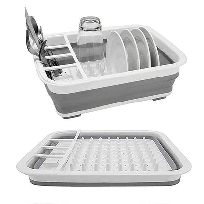 Foldable Kitchen Dish Rack Storage Tray V178-62205