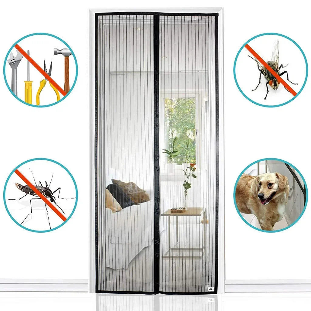 Magnetic Mosquito Net Door Curtain 90x210cm V178-62207