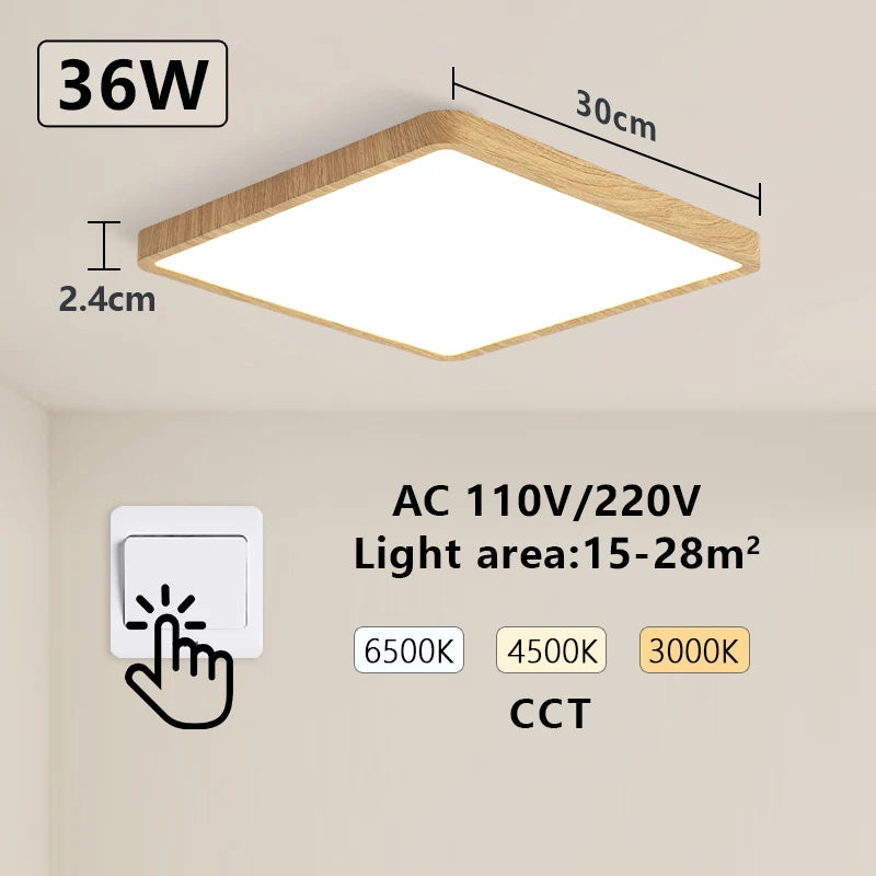 Smart LED Ceiling Lamp Voice Control Under 40 Characters V178-62217