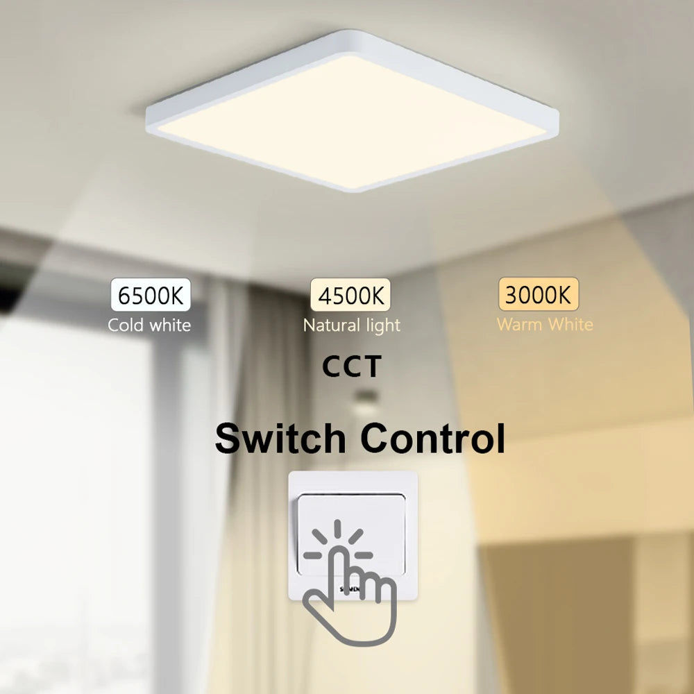 Smart LED Ceiling Lamp: App & Voice Control V178-62218