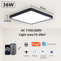 Smart LED Ceiling Lamp Voice Control Alexa V178-62221