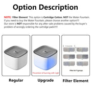 3L Cat Water Fountain Large Filter USB V178-62225
