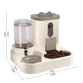 2-in-1 Automatic Cat Food & Water Dispenser V178-62226
