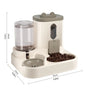 2-in-1 Automatic Cat Food & Water Dispenser V178-62226