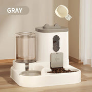 2-in-1 Automatic Cat Food & Water Dispenser V178-62226