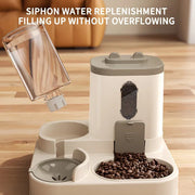 2-in-1 Automatic Cat Food & Water Dispenser V178-62226