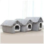 Soft Indoor Dog House & Bed - Washable Grey V178-62229