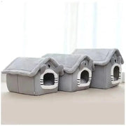 Soft Indoor Dog House & Bed, Washable Grey V178-62230