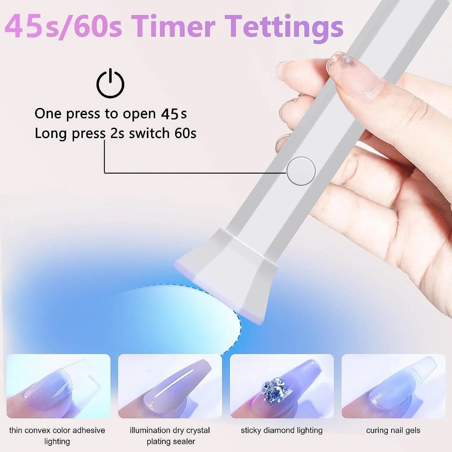 UV LED Nail Dryer Lamp for Quick Gel Curing V178-62237