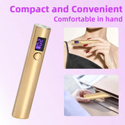 Mini UV LED Nail Dryer Lamp USB Gold V178-62238