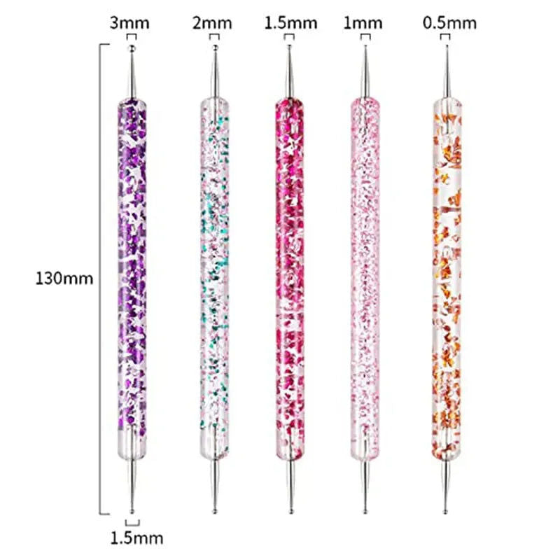 31Pcs Nail Art Brushes and Dotting Tools V178-62239