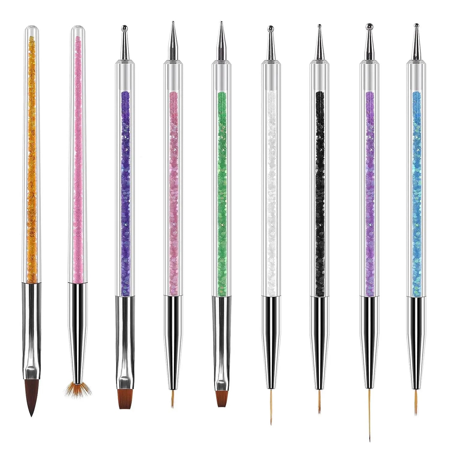 31Pcs Nail Art Brushes and Dotting Tools V178-62239