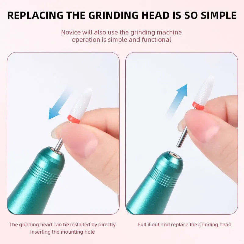 Wireless Nail Drill Pen 35000RPM USB Rechargeable V178-62240