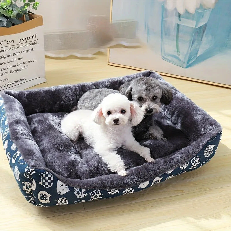 XXL Blue Pet Dog Bed Sofa Mat for Cats and Dogs V178-62247
