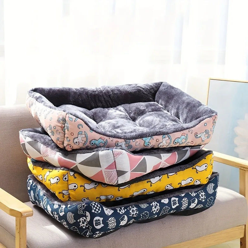 XXL Blue Pet Dog Bed Sofa Mat for Cats and Dogs V178-62247