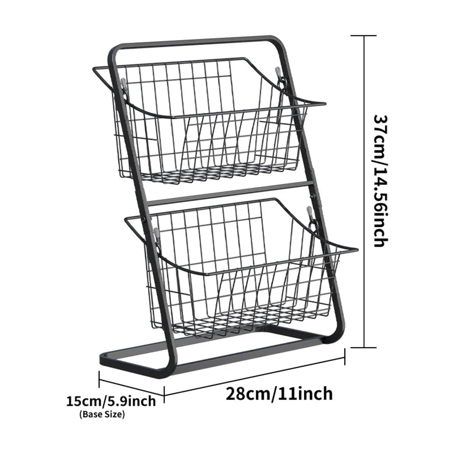 Kitchen Countertop Storage & Snack Rack V178-62252
