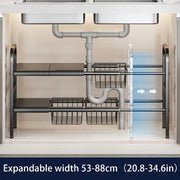 Expandable Under Sink Organizer Set 8 Panel V178-62256