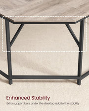 L-Shaped Computer Corner Desk Home Office V178-62784
