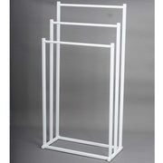 3 Tier Metal Freestanding Towel Rack Rail Holder Drying Stand V178-66699
