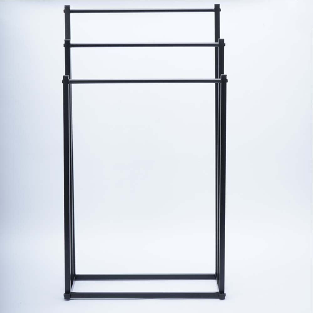 3 Tier Metal Towel Rack Freestanding Bathroom Organizer Rail V178-66700