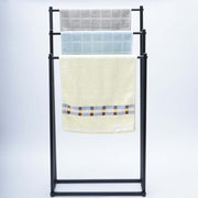 3 Tier Metal Towel Rack Freestanding Bathroom Organizer Rail V178-66700