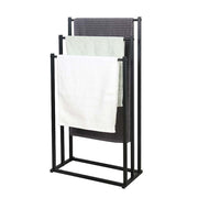 Metal Free Standing Towel Rack 3 Tier Bathroom Rail Shelf Dryer V178-66701