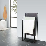Metal Free Standing Towel Rack 3 Tier Bathroom Rail Shelf Dryer V178-66701
