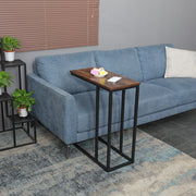 C-Shaped Sofa Side End Table Metal Frame Laptop Tray - All Family V178-66703
