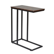 C-Shaped Sofa Side End Table Metal Frame Laptop Tray - All Family V178-66703
