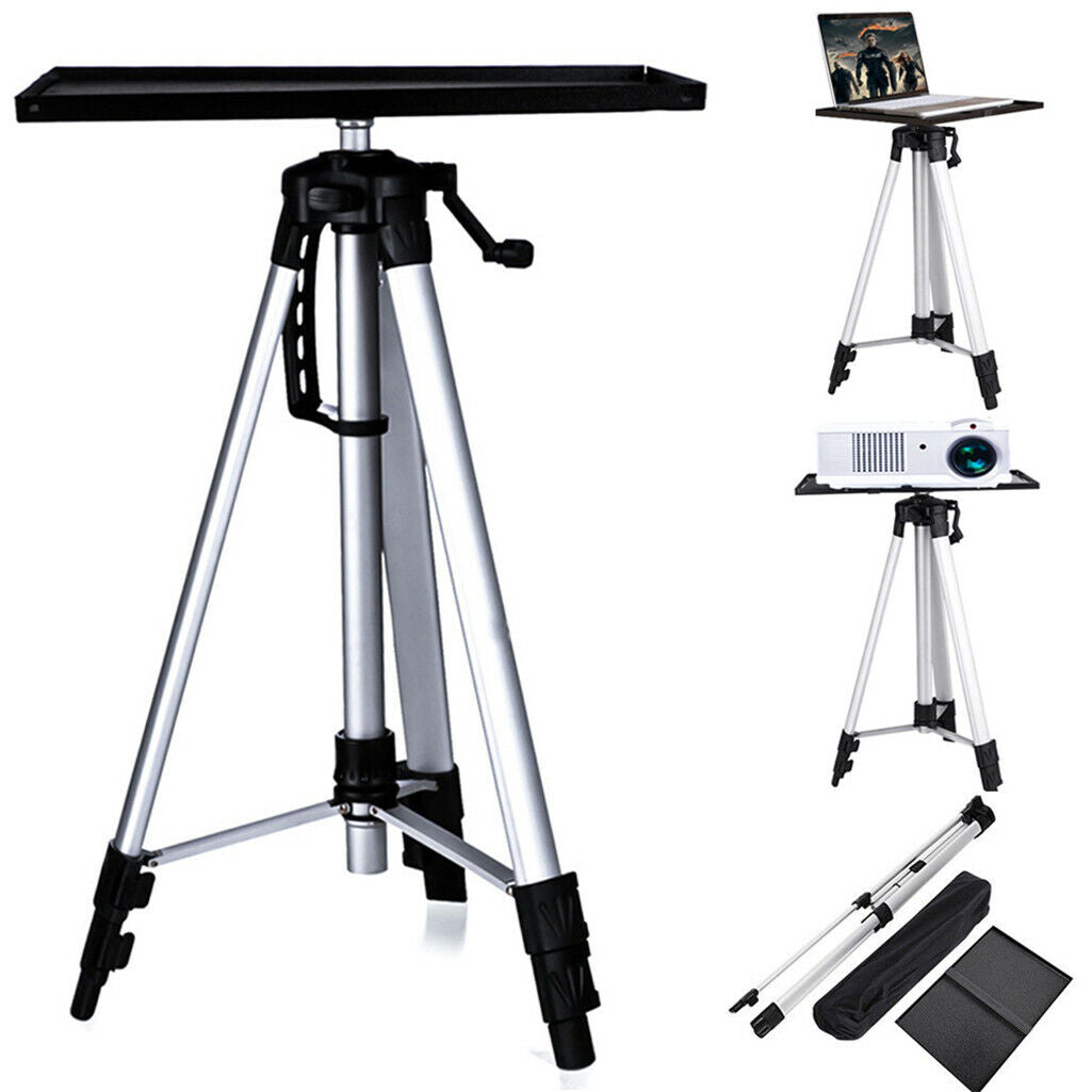 Adjustable Aluminium Laptop Projector Tripod Stand 52-140cm V178-66705
