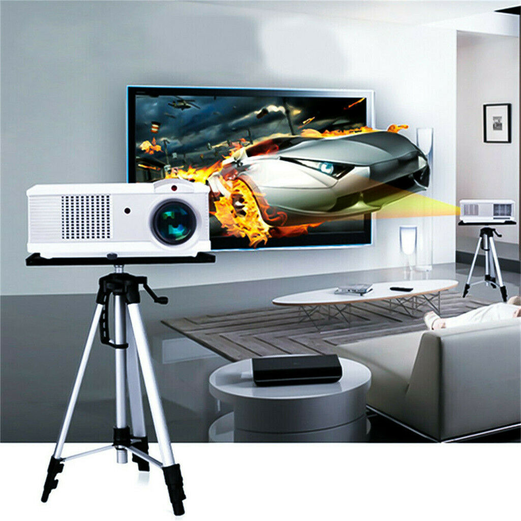 Adjustable Aluminium Laptop Projector Tripod Stand 52-140cm V178-66705