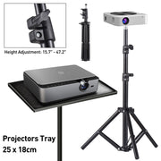 Portable Adjustable Laptop Projector Stand Tripod with Tray V178-66706