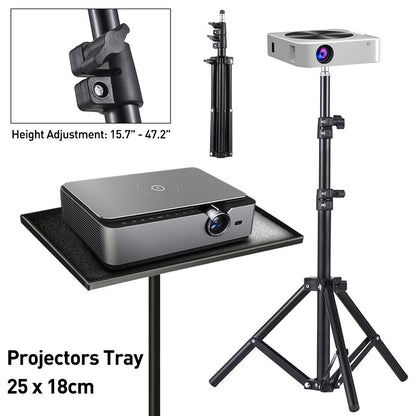 Portable Adjustable Laptop Projector Stand Tripod with Tray V178-66706