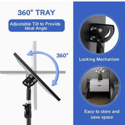 Adjustable Tripod Stand for Projector & Laptop 22-55 Portable V178-66707