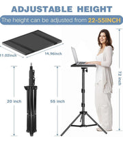 Adjustable Tripod Stand for Projector & Laptop 22-55 Portable V178-66707